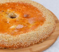 Осетинский пирог с грибами и сыром, 900 гр.