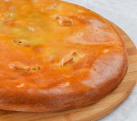 Пирог осетинский с треской и шпинатом, 900 гр.