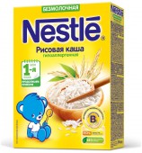 Каша Nestle безмолочная Рисовая Моя 1-ая Каша.Начинаем прикорм