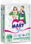 Трусики-подгузники Mary Детские, 44 шт, 8-14 кг.